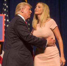 Donald Trump y su hija Ivanka