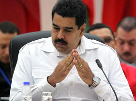 El presidente venezolano Nicolás Maduro. El presidente venezolano Nicolás Maduro