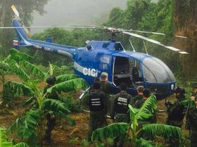 Hallan el helicóptero con el que un policía sobrevoló sede de Tribunal en Venezuela