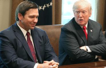Ron DeSantis y Donald Trump se enfrentarán por la candidatura republicana a la presidencia de EEUU