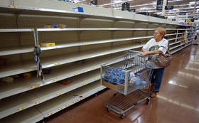 Supermercado en Venezuela en esta foto de archivo
