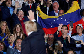 Trump y los partidarios venezolanos