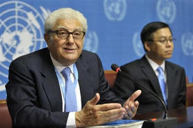 Cherif Bassiouni, presidente de la comisión investigadora sobre los presuntos abusos de derechos humanos en Libia