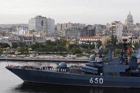 El destructor Almirante Chabanenko, 19 de diciembre de 2008. (REUTERS)