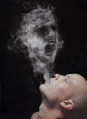 'Alma', imagen de una campaña de la OMS contra el tabaquismo.