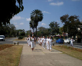 Damas de Blanco, 5ta Avenida, Miramar, La Habana, 15 de marzo de 2009