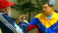 Hugo Chávez y Fidel Castro en imágenes de vídeo difundidas por la televisión cubana y venezolana