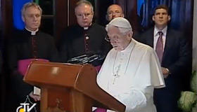 Con un “Hasta siempre Cuba”, se despidió Benedicto XVI de la Isla
