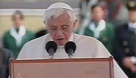Discurso de Benedicto XVI en el aeropuerto de Santiago de Cuba 