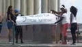 Divulgan video de protesta de mujeres en La Habana