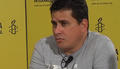 Pablo Pacheco durante la entrevista Pablo Pacheco durante la entrevista