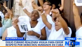 Organizaciones del exilio realizarán vigilia para exigir el respeto de los derechos humanos en la Isla