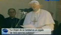 Palabras del papa Benedicto XVI en el Santuario de la Virgen de la Caridad