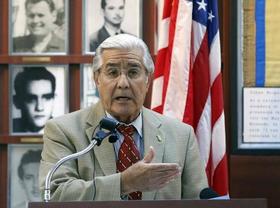 El presidente de la Asociación de Veteranos de la Brigada 2506, Humberto Díaz-Argüelles