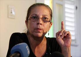 La viuda del disidente cubano Oswaldo Payá, Ofelia Acevedo