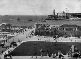 Fotografía del último día de la ocupación norteamericana en La Habana, en 1902