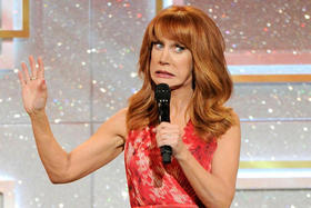 La actriz y comediante estadounidense Kathy Griffin
