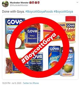 Boicot a los productos Goya