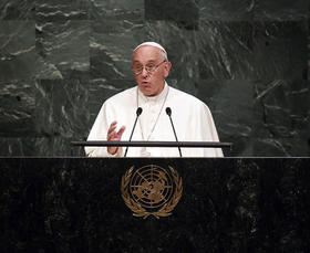 El Papa Francisco en Naciones Unidas