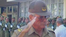 El viceministro primero y jefe del Estado Mayor General de las Fuerzas Armadas Revolucionarias (FAR) de Cuba, general Álvaro López Miera