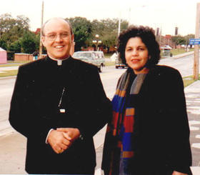 Cardenal Ortega y Dora Amador