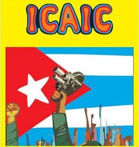 Cartel celebrando los 50 años del ICAIC