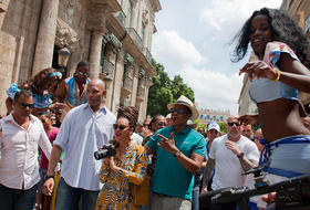 La pareja de superestrellas Beyoncé y Jay-Z en Cuba