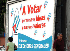 Día de elecciones en Cuba