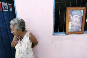 Sede de un CDR en Santiago de Cuba. (AP)