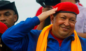 Hugo Chávez en campaña política