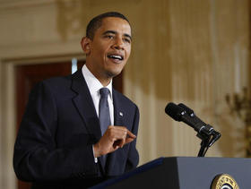 Barack Obama, el 9 de octubre en la Casa Blanca. (REUTERS)