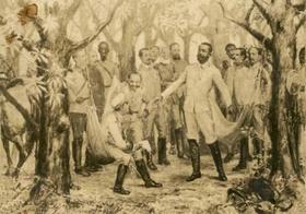 Representación de la «Protesta de Baraguá»