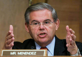 El senador demócrata Robert Menéndez. (AFP)
