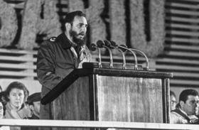 Fidel Castro en esta foto de archivo