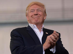 El presidente de Estados Unidos Donald Trump