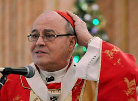 El cardenal Jaime Ortega y Alamino