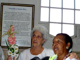 La mamá de José Miguel Martínez Hernández y la de Orlando Zapata Tamayo