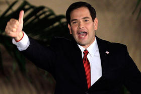 El senador Marco Rubio