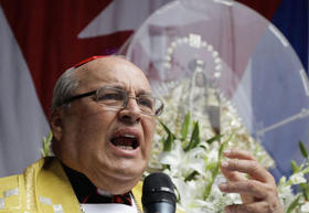El cardenal Jaime Ortega