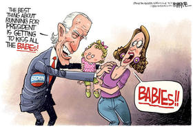 Joe Biden, caricatura