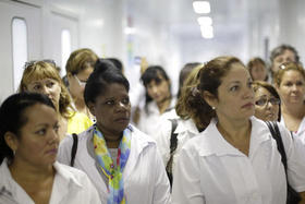 Médicos cubanos en Brasil