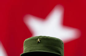 Imagen publicada para celebrar un cumpleaños de Fidel Castro