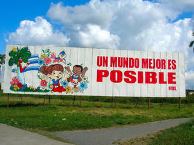 Cartel revolucionario, Cuba