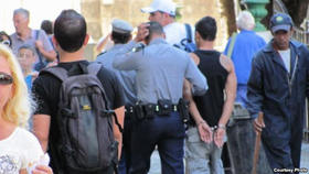 Represión en Cuba, foto tomada del sitio Cuba Democracia y Vida