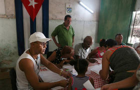 Referendo constitucional del domingo 24 de febrero de 2019 en Cuba. El conteo de las votaciones en La Habana