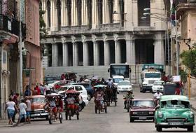 Bicitaxis en Cuba