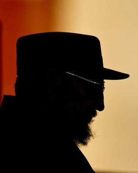 Fidel Castro durante un discurso en la Universidad de La Habana, en septiembre de 2010