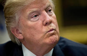 El presidente estadounidense Donald Trump. El presidente estadounidense Donald Trump