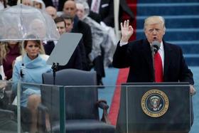Toma de posesión del presidente Donald Trump. Toma de posesión del presidente Donald Trump