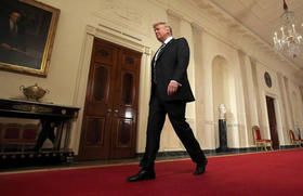 Donald Trump en la Casa Blanca